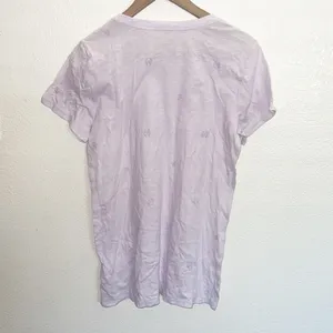 PINK Victorias Secret cotton purple mini logo short sleeve t-shirt new thumbnail 10