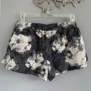 Free People Wrap Front Tie-Dye Shorts thumbnail 6