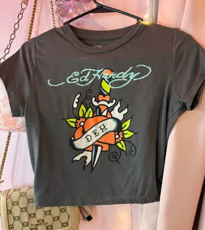 Ed Hardy Vintage Baby Tee thumbnail 1