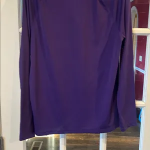 ALO purple quarter zip activewear jacket ladies Small athleisure coach sports thumbnail 4