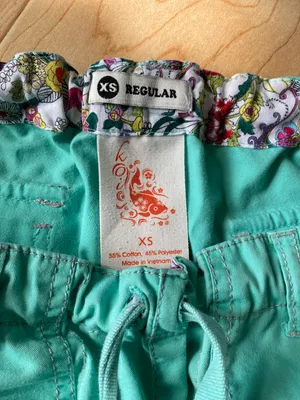 Scrub Pants Blue Size XS thumbnail 2