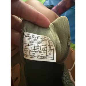 UGG LA Flex Sneakers Burnt Olive Pink Slip On Shoes Womens 7 thumbnail 6