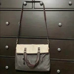 Fossil Canvas Crossbody Bag Polkadot thumbnail 4