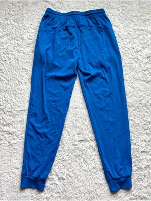G Gradual Womens Jogger Pants M Blue Zipper Pocket Tapered Running Lounge Travel thumbnail 11