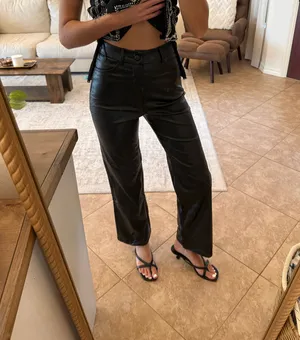 Leather Pants Black Size 00 thumbnail 2