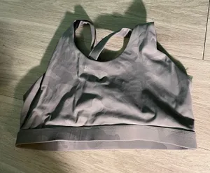 Everyday Seamless Sports Bra - Gray Camo thumbnail 1