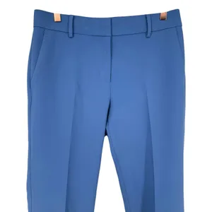 Ann Taylor Womens Jayne Straight Leg Trouser Pants Blue Size 4 Career Office thumbnail 7