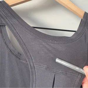 Lululemon Love Tank *Pleated in Black (First Release) Sleeveless Top Pima Cotton thumbnail 8
