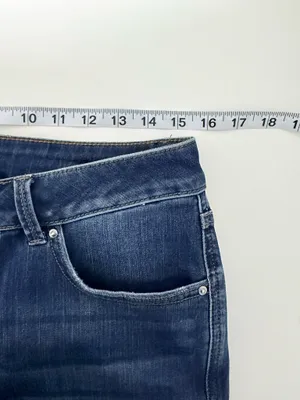 Maurices Everflex Super Skinny High Rise Jeans Dark Wash Button Fly thumbnail 8