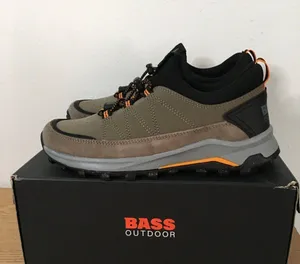 New Women’s Bass Outdoor Trek Stretch Slip In Hiker Hiking Shoes Walnut Size 7 thumbnail 3