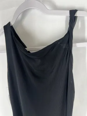 Princess Polly Bella Luna Ruched Mini Dress Black US 0 NWT thumbnail 3