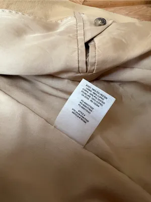 Wilfred Aritzia Camel Double Breasted Blazer Size 2 Tailored Neutral Jacket thumbnail 15