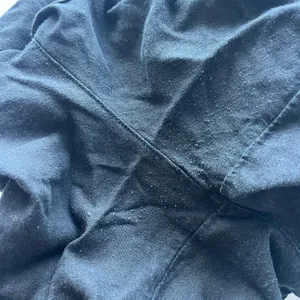Old Navy pants size Small black linen cropped thumbnail 5