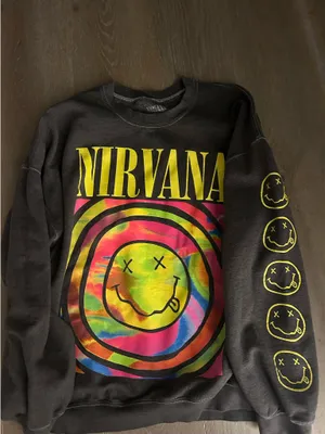 Grey Nirvana Urban Outfitters Crewneck thumbnail 3