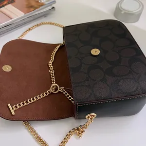 coach Gemma Crossbody In Signature Canvas With Jeweled Buckle ce623 thumbnail 6