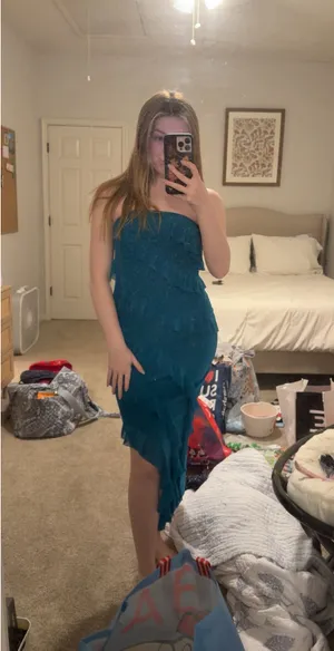 Strapless Bodycon Dress thumbnail 3
