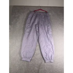 Fabletics Parachute Pant L Womens Cargo Jogger Lilac Lily Shine PT2356951-8367 thumbnail 2