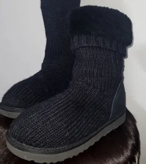 UGG Wool Mid Tall Boots Womens Size 6 thumbnail 1