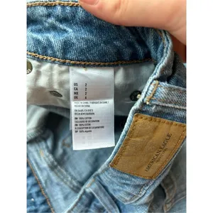 american eagle denim skirt thumbnail 2