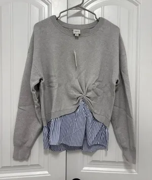 Anthropologie Maeve Twofer Sweater $118 thumbnail 1