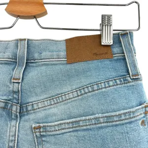 Madewell The Petite Perfect Vintage Straight‎ Jean Danby Wash: Knee-Rip Edition thumbnail 8