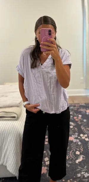 Pact Coastal Daily 100% Organic Cotton Top Size XS/S thumbnail 1