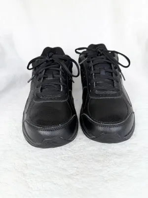 New Balance Womens 575 Athletic Shoes Size 10 Black Leather WW575BL2 Walking thumbnail 3