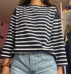 J. Crew Striped Top thumbnail 3