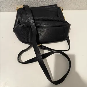 Marc Jacobs Empire City Crossbody Saddle Bag Black Pebbled Leather thumbnail 14