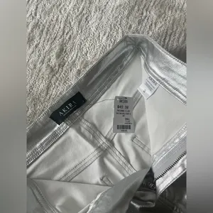 Akira Metallic Silver Pants thumbnail 6