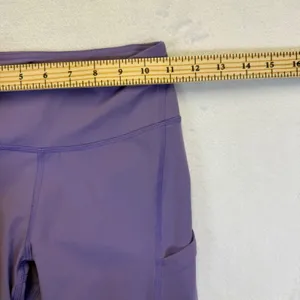 Outdoor Voices Zoom 8"‎ Biker Shorts Maypop Purple High Rise Pockets XS NEW READ thumbnail 4