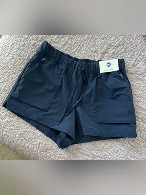 Outdoor Voices Women's RecTrek Short in Navy NWT thumbnail 4