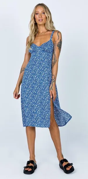 Princess Polly Georgia Midi Dress Size 2 thumbnail 1