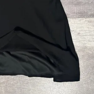 NEW Little Black Dress A-Line Mini Small V Neck Ruffle Detail Babydoll thumbnail 4