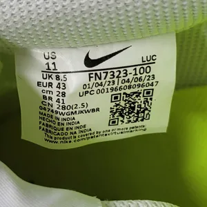 Nike Court Vision Low Next Nature x United Sneakers Womens 11 White Tan Leather thumbnail 2