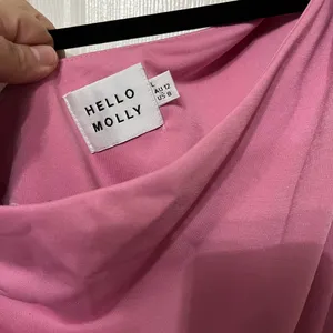 Hello Molly CUPID AND PSYCHE MIDI DRESS one shoulder size 8‎ thumbnail 6