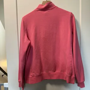Izod Golf Women's Pink Quarter Zip Cotton Blend Pullover Sweatshirt‎ Tennis Prep thumbnail 4