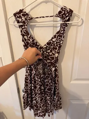 Stitch & pine heart design summer dress thumbnail 3