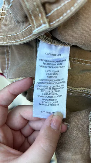 Dickies Tan Cargo Pants thumbnail 5