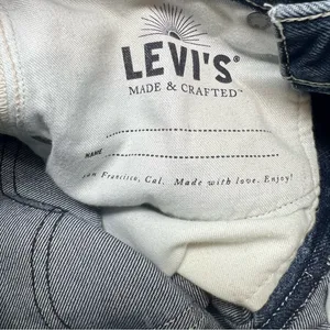 Levi's Made & Crafted Column Taper Jeans 24x30 High Rise Straight Leg NWT thumbnail 8