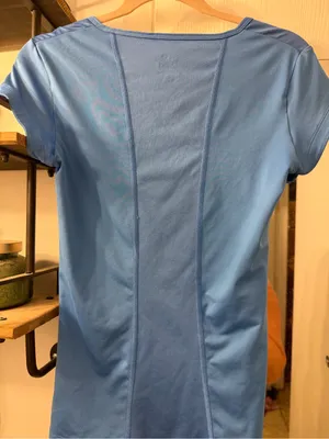 Nike Light Blue Dri-FIT Short Sleeve Graphic Tee thumbnail 4