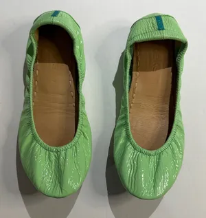 TIEKS Mint Patent Leather Ballerina Flats 7 limited sold out online thumbnail 1