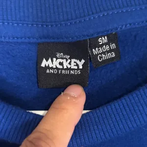 Disney Mickey Mouse Blue Sweatshirt Mickey & Friends Graphic Pullover Size S thumbnail 2