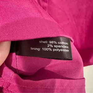 The Limited Strapless Cocktail Dress‎ Women's 6 Fuchsia Formal Barbiecore Party thumbnail 9