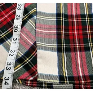 Vintage Karlie Plaid Ruffle Midi Dress Sz M Made in USA thumbnail 8