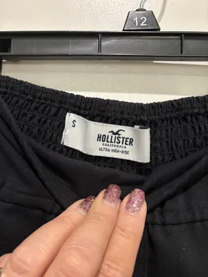 Hollister Black Ultra High Rise Skirt, Sz S thumbnail 3