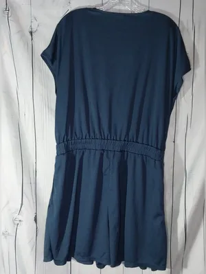 Halara Surplice V-Neck Athleisure Casual Comfy Short-Sleeve Pocket Romper thumbnail 2