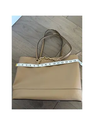 Michael Kors Tan Leather Jet Set Chain Tote Bag thumbnail 10