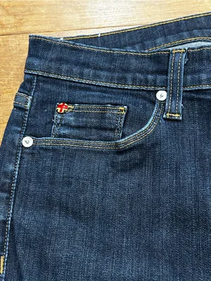 Hudson Women’s Size 31 Dark Wash Stretch Bootcut Jeans thumbnail 7