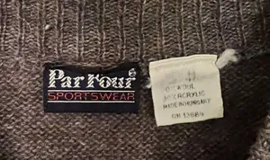 vintage wool sweatervest Size L thumbnail 4